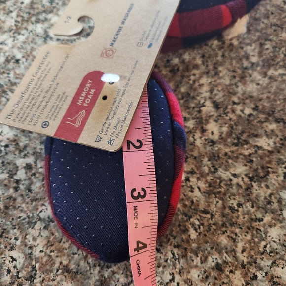 Dearfoams "BABY BEAR" Memory Foam Slippers - Picture 3 of 4